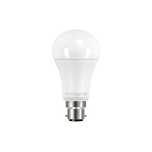 Integral LED Gls Bulb B22 1521Lm 14W 2700K Dimmable 240 Beam Frosted Integral  - ILGLSB22DC033