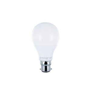 Integral LED Gls Bulb B22 1055Lm 9.5W 5000K Non-Dimm 240 Beam Frosted Integral  - ILGLSB22NF016