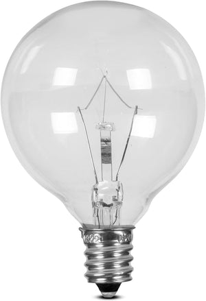 G40 Globe 40 Wax Melt Burner Replacement Bulb for Electric Wax Burner 25w E12