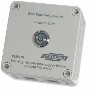 Timeguard DS3HDN 3 Wire Connection IP65 Time Delay Switch