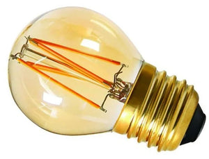 165458 - Golfball G45 Filament LED 4W E27 2200K 260Lm Dim. Amb.