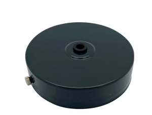 06338 - Metalbrite Ceiling Rose Anthracite Grey Flat 100mm Ø Lampfix - Sparks Warehouse