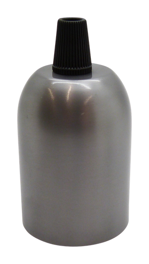 06585 - Slimline ES Cordgrip Lampholder – Brushed Steel