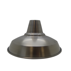 09076 Industrial Steel Light Shade 305mm Diameter With 40mm Hole Lampfix - Sparks Warehouse
