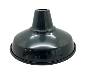 09104 Industrial Anthracite Grey Light Shade 305mm Diameter With 40mm Hole Lampfix - Sparks Warehouse