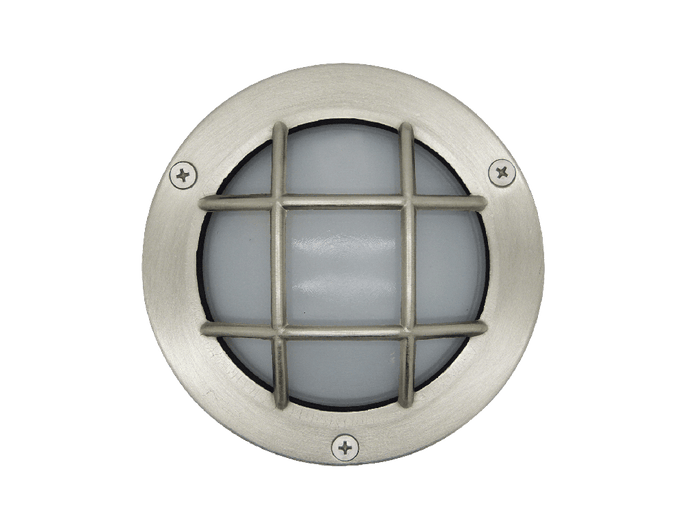 09307 - Navigator Solid Brass Compact Mini Circular Bulkhead – Satin Nickel