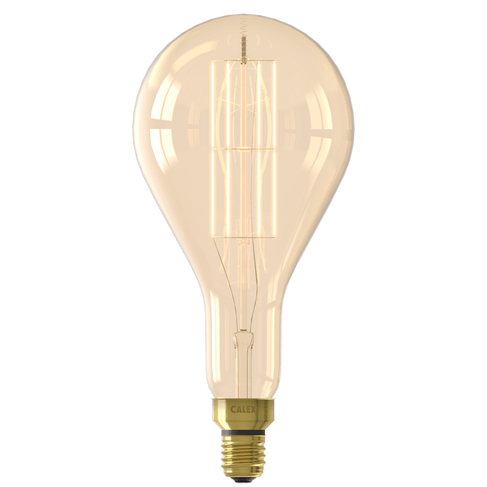 Calax Bulb Calex Splash Bulb 10.5W XXL E27 Decorative Filament Gold 1100lm Dimmab ...