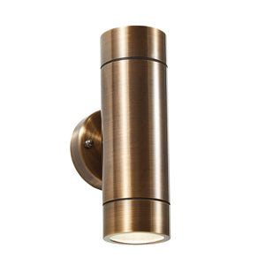 Forum Lighting Zinc Brac Solid Brass 2lt Up & Down GU10 WL Bronze - ZN-41102-BRNZ - Bronze