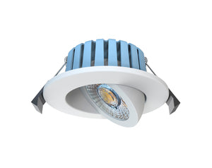 Forum Lighting Spa Eden 7w 360deg CCT Dimm Adj Downlight IP65 Wht - SPA-41111-WHT - White
