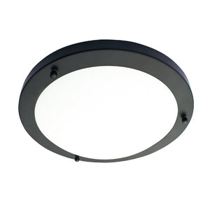 Forum Lighting Spa Delphi 2 X E27 Flush Satin Black - SPA-34050-SBLK - Matt Black