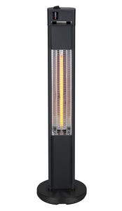 Forum Lighting Radiant Blaze Standing Patio Heater 1600w - ZR-32300-BLK - Black