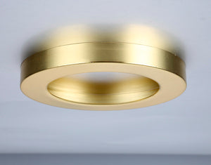 Forum Lighting Spa TAURI MAGNETIC RING FOR 6W PANEL SHINY BRASS - SPA-35712 - Satin Brass
