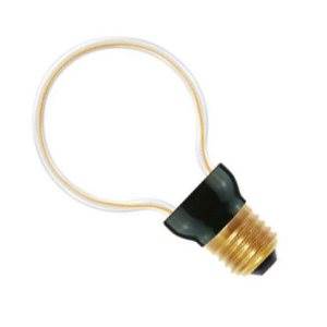 Spiraled Silhouette Globe E27 8W 2200K Extra Warm White 380 Lumens Colour/927