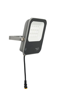 Forum Lighting Zinc Denby Solar Floodlight IK10 450Lm RC Grey - ZN-42052 - Grey