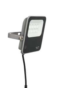 Forum Lighting Zinc Denby Solar Floodlight IK10 300Lm RC Grey - ZN-42051 - Grey