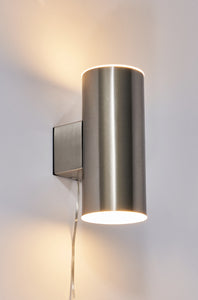 Forum Lighting Zinc Eldon Solar LED Up and Down Wall Light 150Lm SST - ZN-42040 - SST