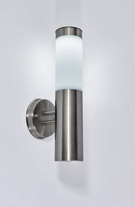 Forum Lighting Zinc Creswell Solar LED Wall Light w Diffuser SST  - ZN-42043 - SST