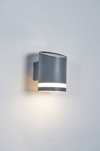 Forum Lighting Zinc Trimdon Solar LED Wall Light 100Lm Anth - ZN-42047 - Anthracite