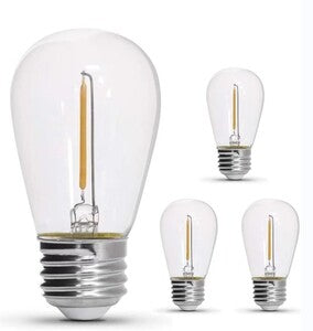 Forum Lighting Zink Hardy 22pcs 1w E27 LED Lamps set 2700k Clear - ZN-41126 - Clear