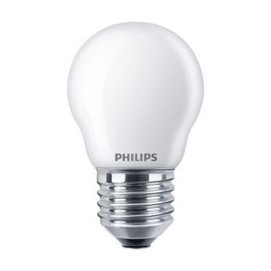Philips CorePro LEDLusterND4.3-40W E27 827P45FRG - Corepro LEDluster E27 Ball Frosted 4.3W 470lm - 827 Extra Warm White | Replaces 40W