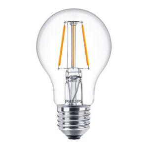 Philips Corepro LEDbulb E27 Pear Clear 4.3W 470lm - 827 Extra Warm White | Replaces 40W