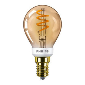Philips Master Value LEDluster E14 Ball Filament Clear 2.6W 136lm - 918 Extra Warm White | Best Colour Rendering - Dimmable - Replaces 15W - DISCONTINUED