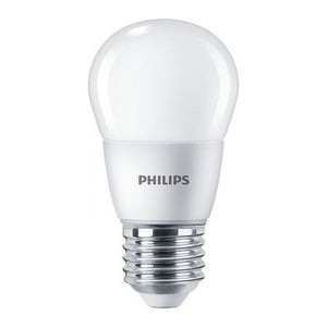 Philips CorePro lustre ND 7-60W E27 840 P48 FR - Corepro LEDluster E27 Ball Frosted 7W 806lm - 840 Cool White | Replaces 40W