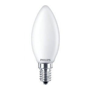 Philips CorePro LEDCandleND6.5-60W B35 E14827FRG - Corepro LEDcandle E14 Frosted 6.5W 806lm - 827 Extra Warm White | Replaces 60W