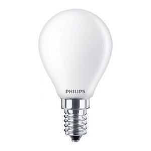 Philips CorePro LEDLusterND6.5-60W P45 E14827FRG - Corepro LEDluster E14 Ball Frosted 6.5W 806lm - 827 Extra Warm White | Replaces 60W