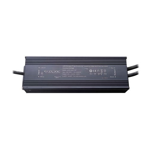 Integral LED Constant Voltage Driver 200W 12Vdc Ip66 Leading And Trail ...