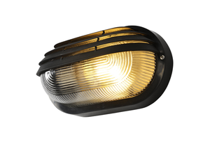 Forum Lighting Coast Puck Oval E27 Eyelid Bulk Blk - CZ-25142-BLK - Black