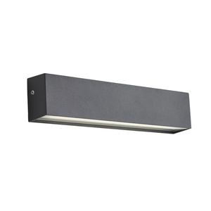 Forum Lighting Zinc Cannes 10w LED Linear Wall Light IP54 Anth - ZN-38636-ANTH - Anthracite