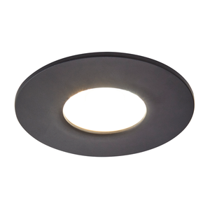 Forum Lighting Spa SBlk Fixed Firerated LED Dlight 8W CCT 3/4/6K IP65 - SPA-38572-SBLK - Satin Black