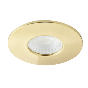 Forum Lighting Spa SBrs Fixed Firerated LED Dlight 8W CCT 3/4/6K IP65 - SPA-38572-SBRS - Satin brass
