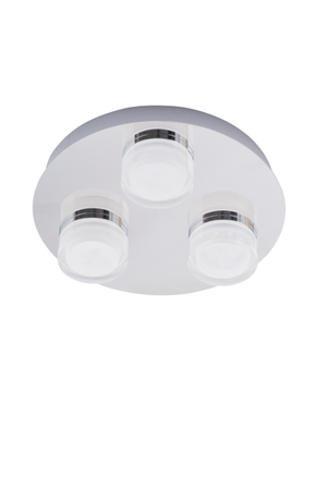 Forum Lighting Spa Amalfi 3 Plate LED Flush Chr - SPA-31736-CHR - Chrome