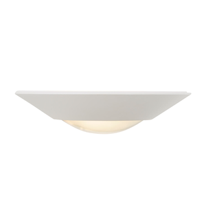 Forum Lighting Inlight Telde Plaster Wall Uplighter w Glass White - INL-38609 - White