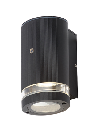 Forum Lighting Zinc Helix 1lt Alum w Lux GU10 Max.35W - ZN-35686-BLK - Black
