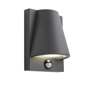 Forum Lighting Zinc Vesoul GU10 Alum Wall Light w PIR Anth - ZN-38624-ANTH - Anthracite