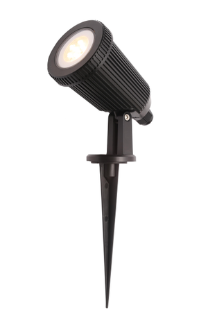 Forum Lighting Coast Wells Polycarb GU10 Spike Blk - CZ-31806-BLK - Black