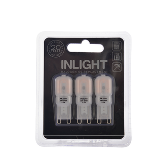 Forum Lighting Inlight G9 Capsule LED 3000k 3pk Frost - INL-28575 - Frosted