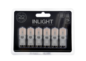 Forum Lighting Inlight G9 Capsule LED 3000k 6pk Frost - INL-28577 - Frosted