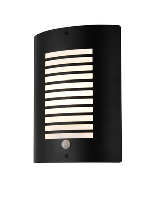 Forum Lighting Zinc Sigma Pan Slat WL PIR Tex Blk - ZN-28708-BLK - Textured Black