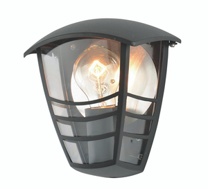 Forum Lighting Zinc Perdita DC Curved 1/2 Lant Blk - ZN-25464-BLK - Black