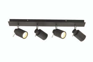 Forum Lighting Spa SCORPIUS 4L BAR IP44 SPOTLIGHT MattBlack - SPA-22560-MBLK - Matt Black