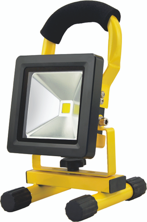 Forum Lighting Zinc Recharge Flood Lamp 10W 6-6.5K - ZN-31385 - Yellow