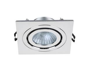 Forum Lighting Spa Cali IP65 Tiltable Square Down/Lt Chrome - SPA-35727 - Chrome