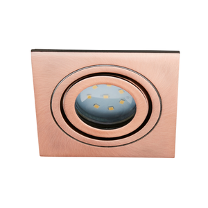 Forum Lighting Spa Cali IP65 Tiltable Square Down/Lt Brushed Copper - SPA-38577-BRCOP - Brushed Copper