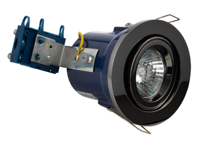 Forum Lighting Electralite Yate Adj Fire Rated Downlight BChr - ELA-27466-BCHR - Black Chrome
