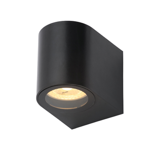 Forum Lighting Coast Iona 1lt Wall Light ABS+PC IP44 Max 5W LED - CZ-35704-BLK - Black