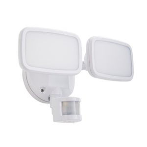 Forum Lighting Zink Lynn 2lt Wall w PIR White - ZN-35688-WHT - White